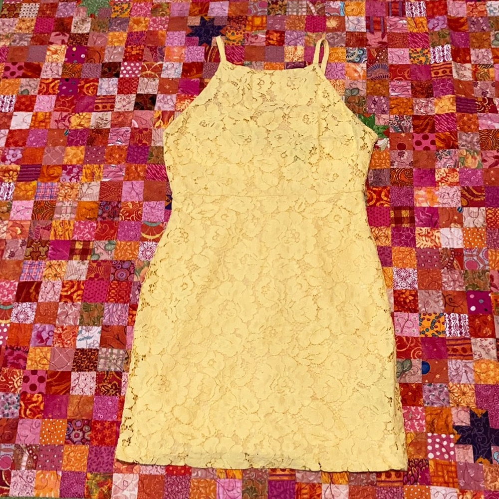 Springtime yellow dress